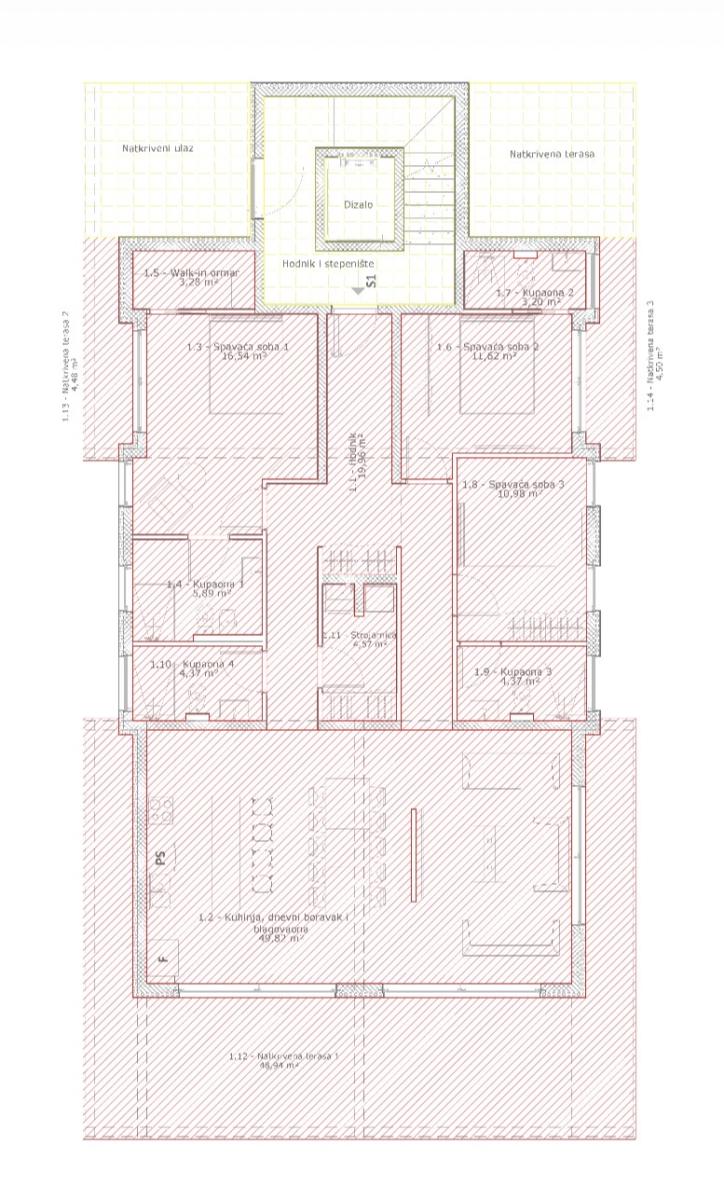 Ekskluzivan trosoban stan s privatnim vrtom – Zadar, Borik (184 m²)